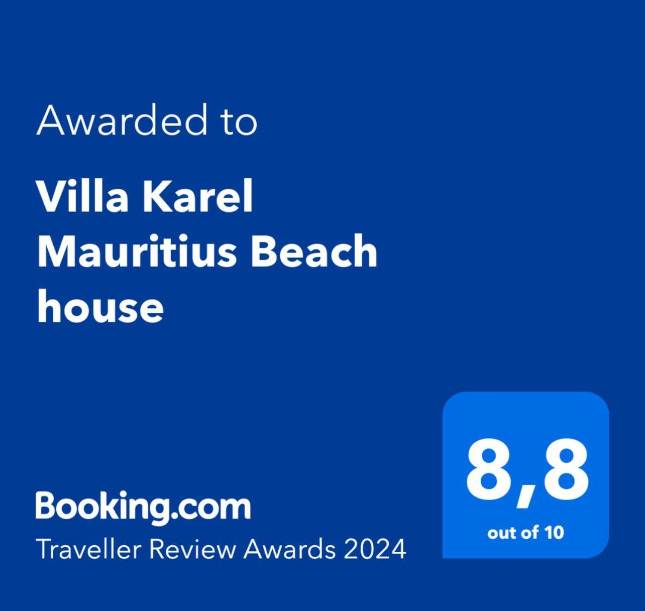 Villa Karel Mauritius Beach House Riambel Exterior foto